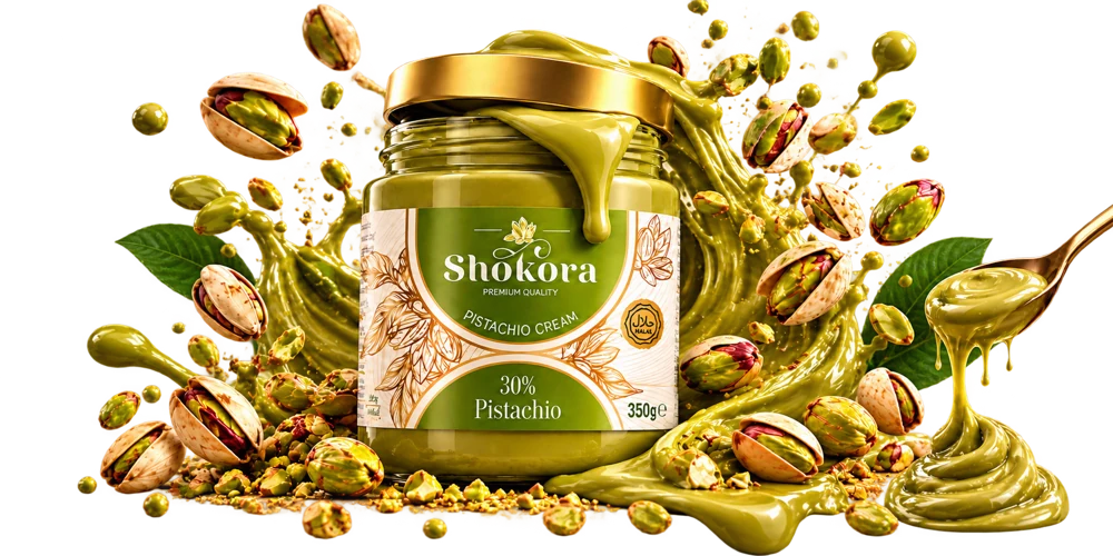 Shokora Pistachio Cream jar